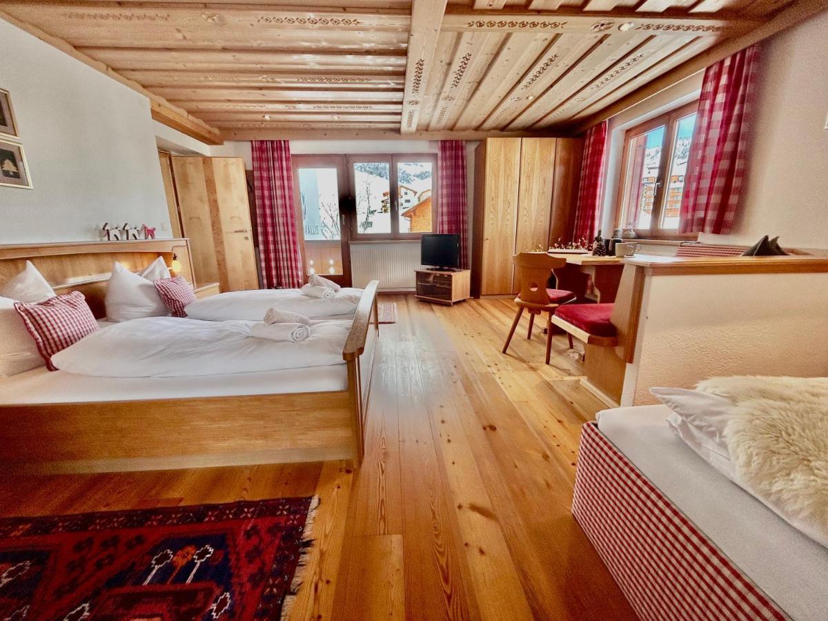 Haus Wallis By Stayfritz - Ski-In Ski-Out Zimmer 'Garni' Am Arlberg Warth  Exteriör bild